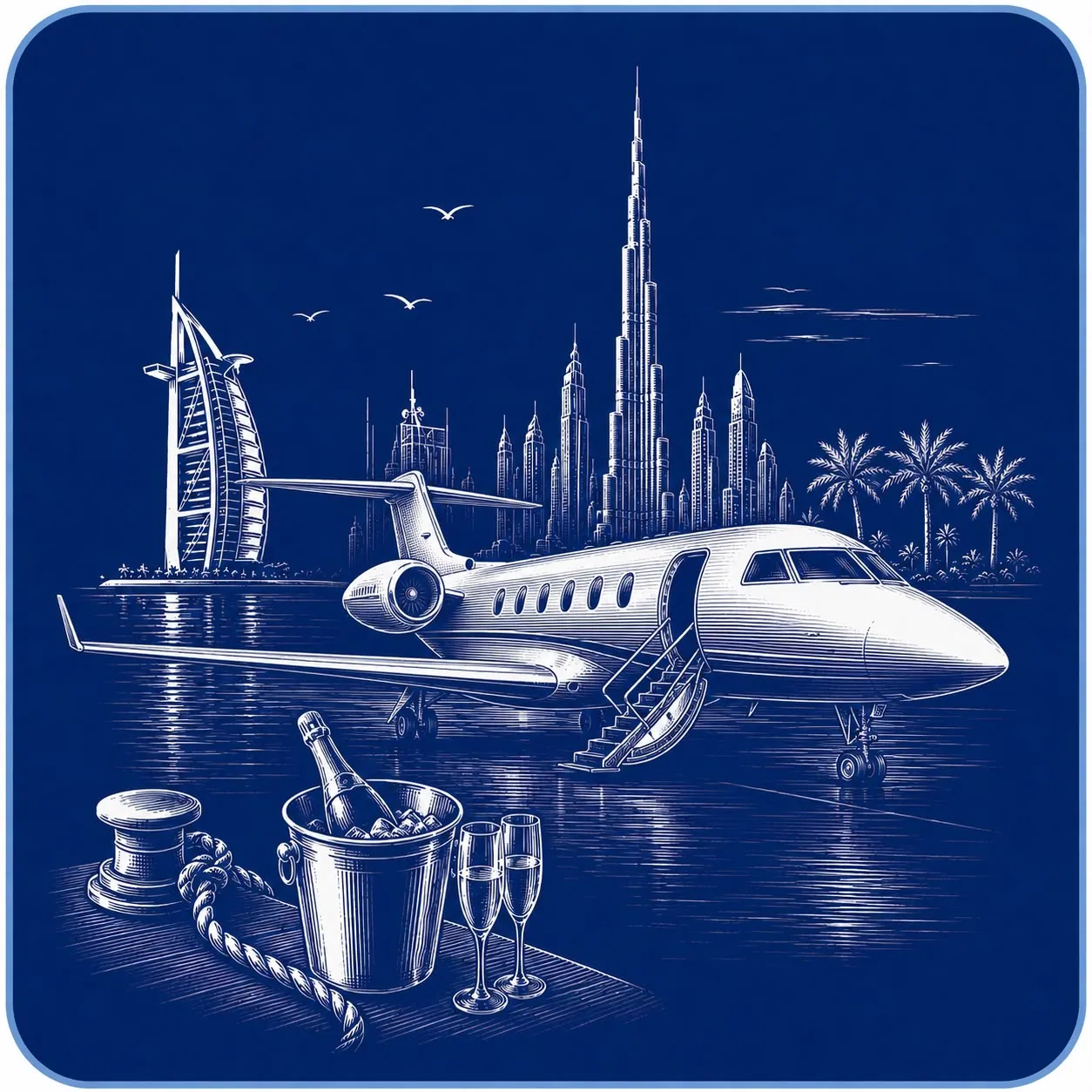 Private and business flight bookings to Dubai